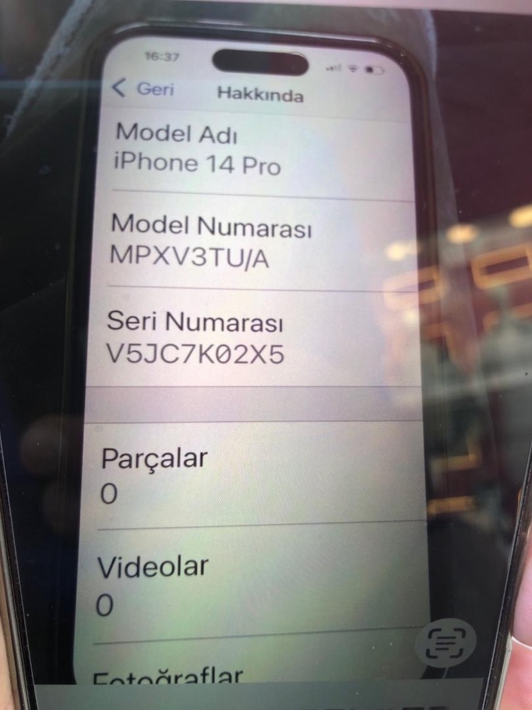 IPHONE 14 pro pil yüzde 96 . sıfır ayarında - 5