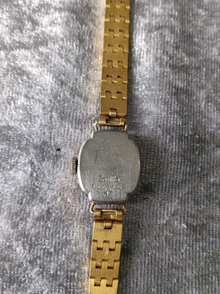 Vintage alman ZentRa kurmalı bayan kol saati - 5
