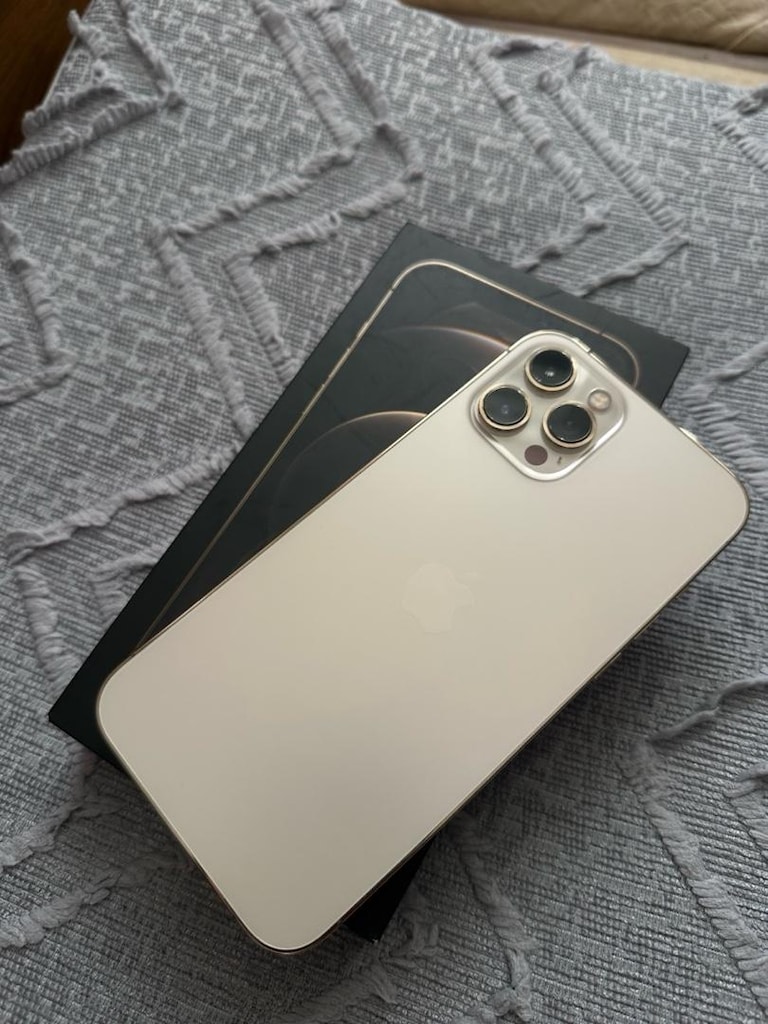 iPhone 12 pro max gold tr cihazı
