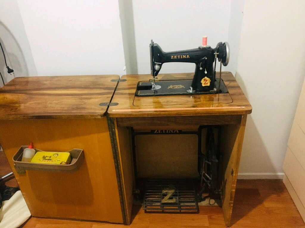 zetina vintage dikiş makinesi - 4