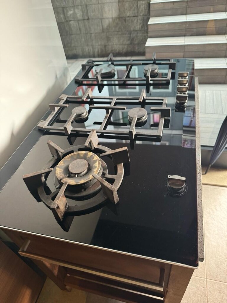 Siemens iQ700 Gazli Ocak 90 cmSeramik, Siyah - 2