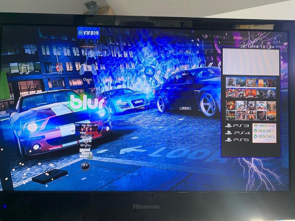 Ps3 Superslim 500 gb cech-4004a Model Orjinal Tek Kol Oyunları Yüklü - 7