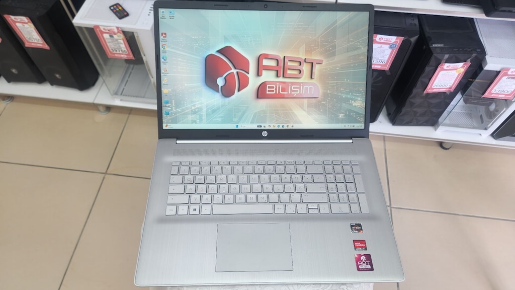 ABT BİLİŞİM – HP | Ryzen 5 | 8 GB | 512 GB M.2 | 17.3" Full HD - 9