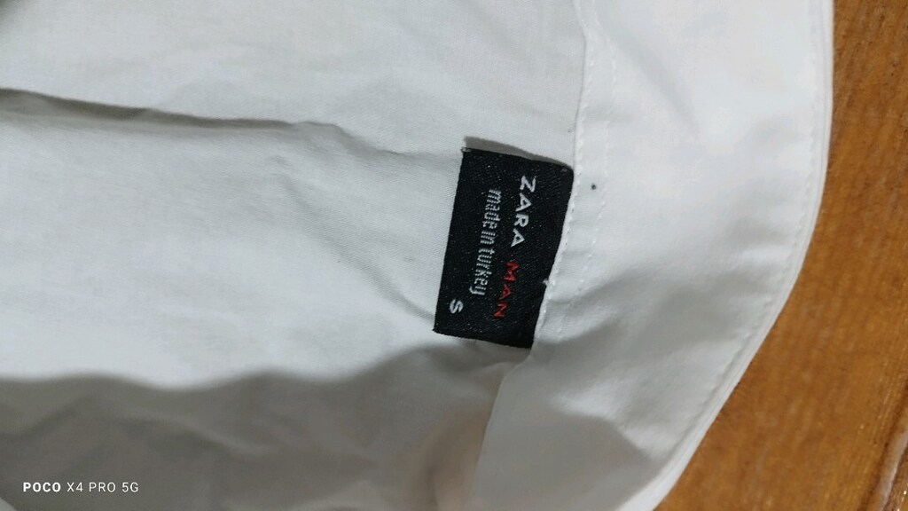 #Zara slim fit gömlek..Eni çekilince 46 Boy 69 ???BOMBA İNDİRİM. - 5