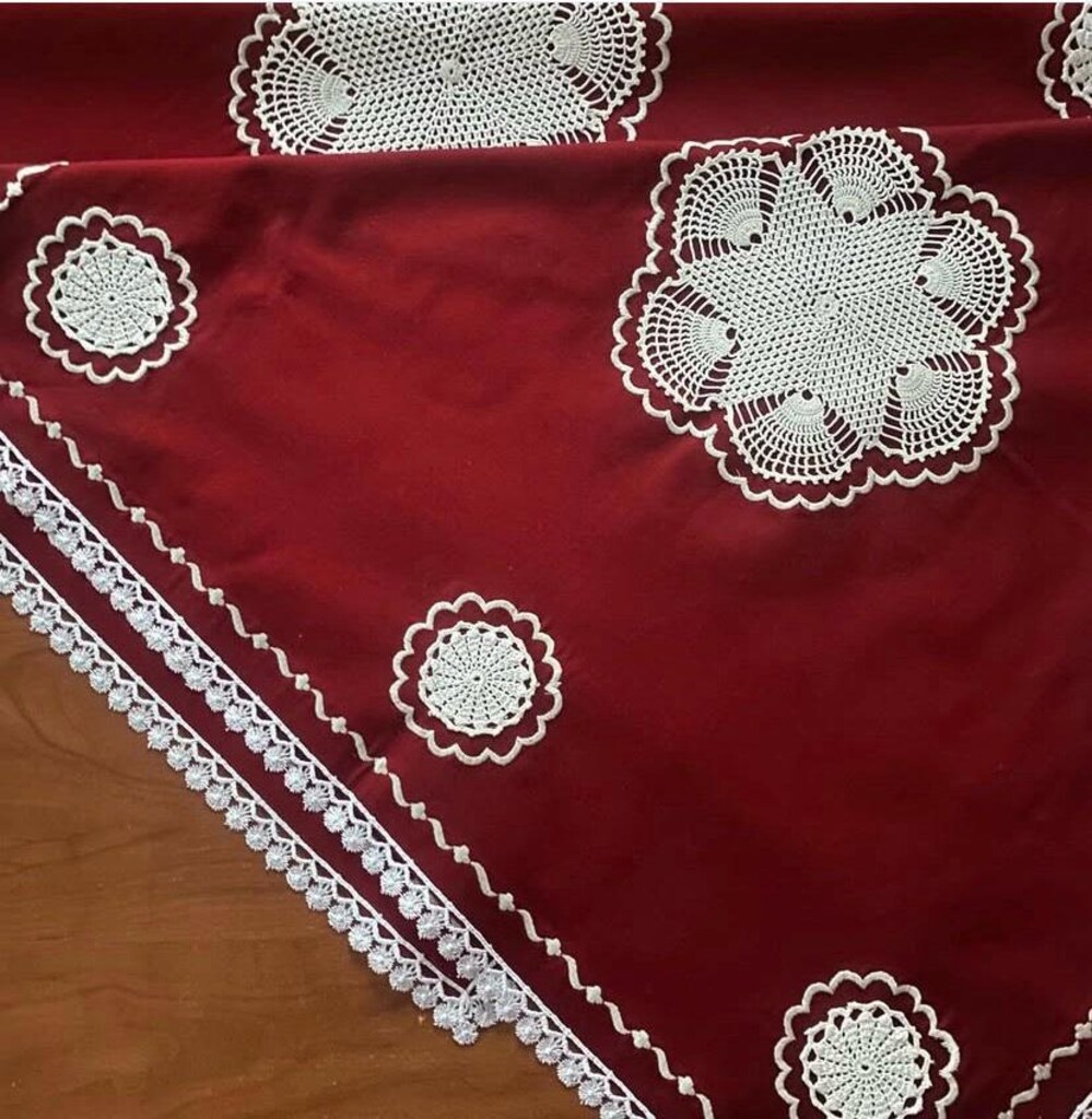 Dantelli Örtü - 4