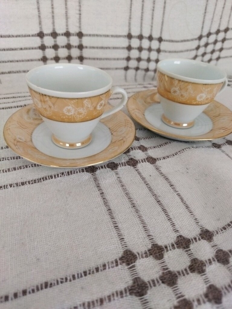 antika ikili fincan takımı - 4