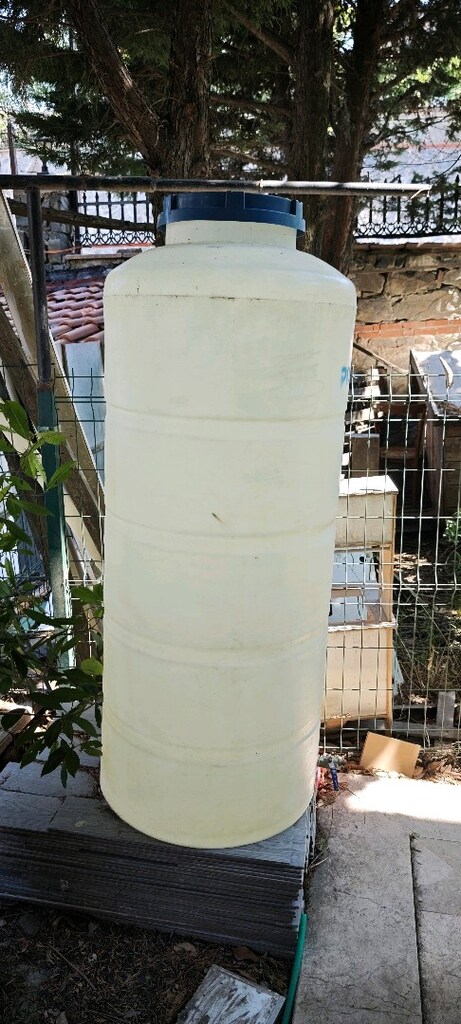 Dikey 500 lt su deposu polmersan - 2