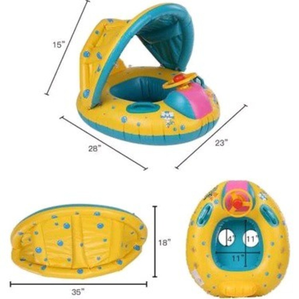 Elitsan Baby Swane Bebek Deniz Simidi - Bebek Can Simidi Güvenlikli - 2