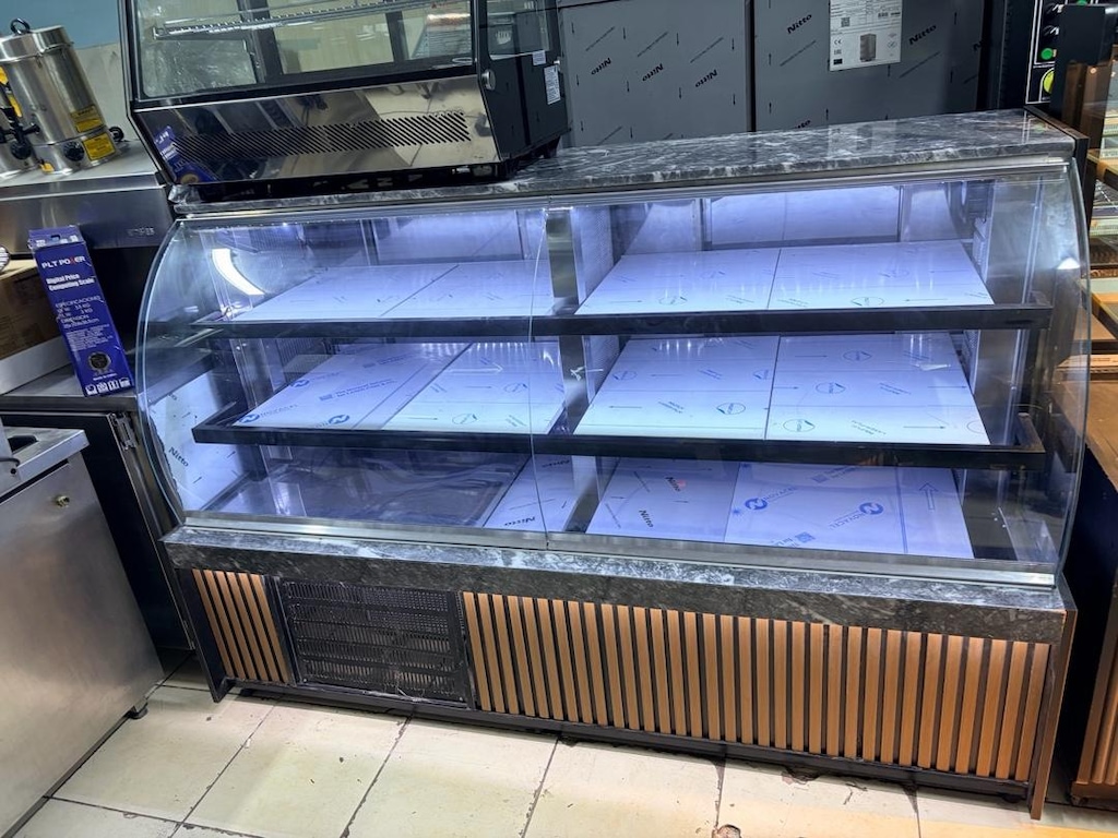 2 Metre Kebap Dolabı / Sıfır Önden Açılır Et - Meze Teşhir Dolabı - 2
