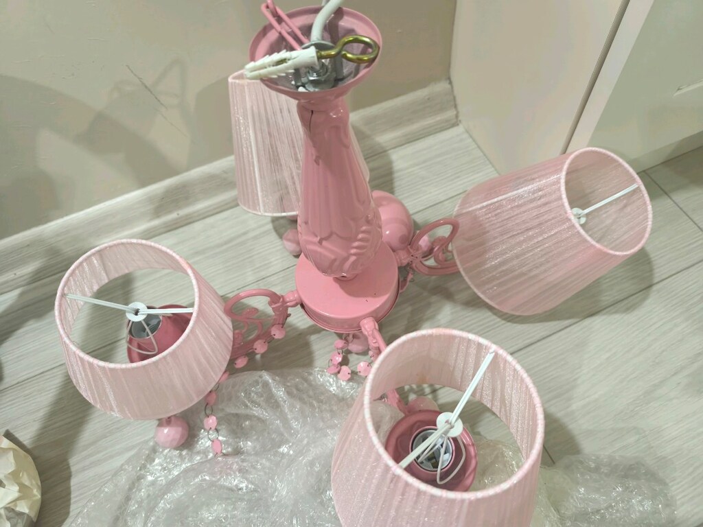 Pembe Avize-yeni - 4
