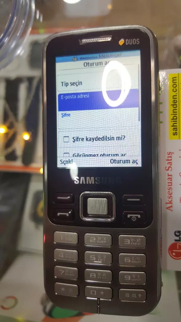 SAMSUNG C3322 ORIJINAL CIHAZ - 3