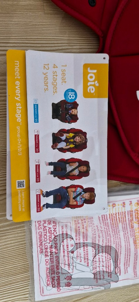 Joie Every Stage 0-36 kg oto koltuğu