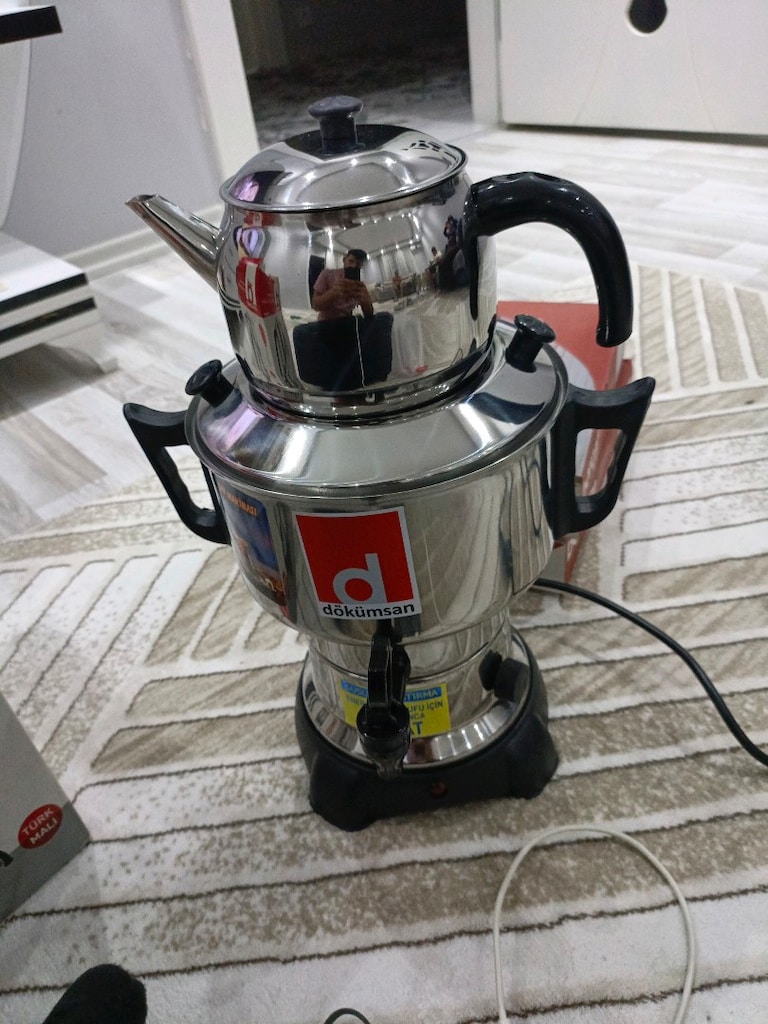 dökümsan elektrikli Çelik semaver - 3
