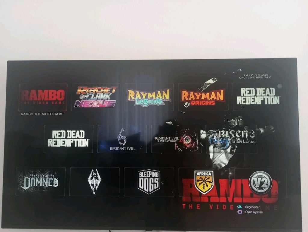 TB Harici Diskli PS3 Slim - 100+ Oyunlu Dev Arşiv (TLOU, RDR, GTA 5) - 10