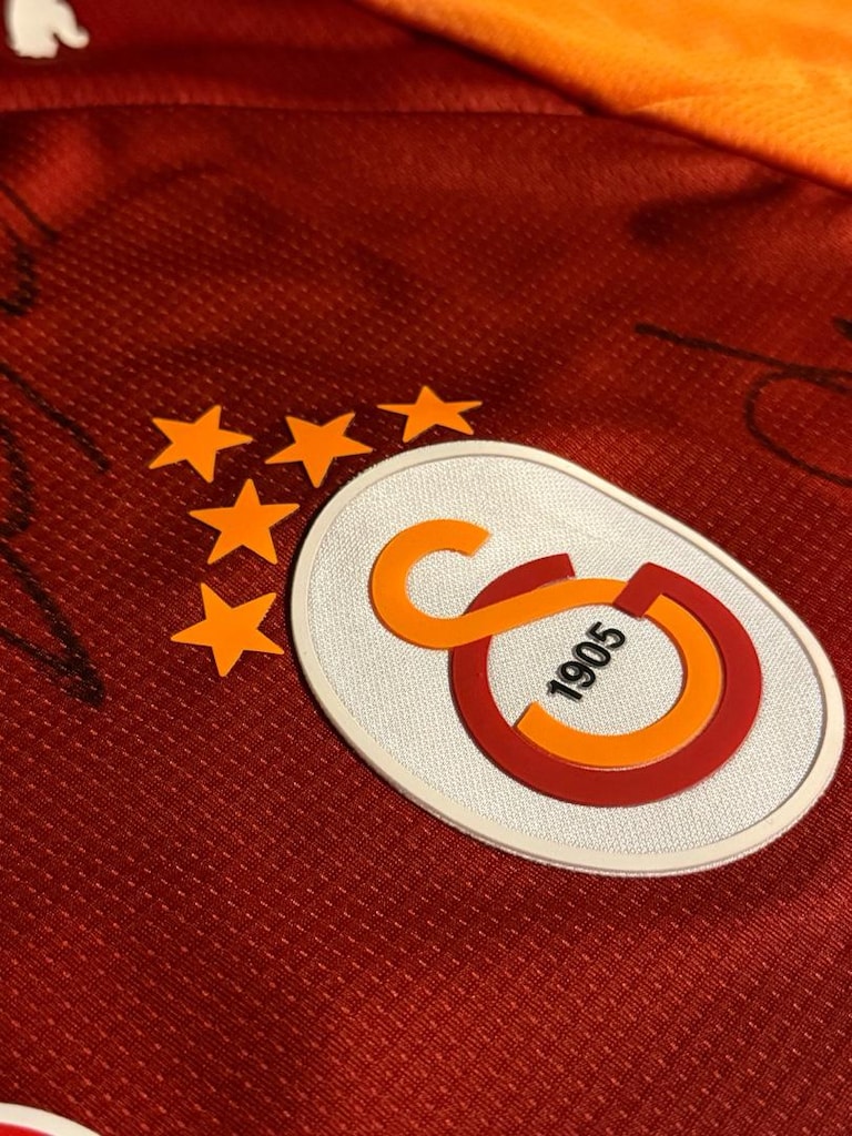 Galatasaray İmzalı İç Saha Forması Türkiye Tshirt - 4