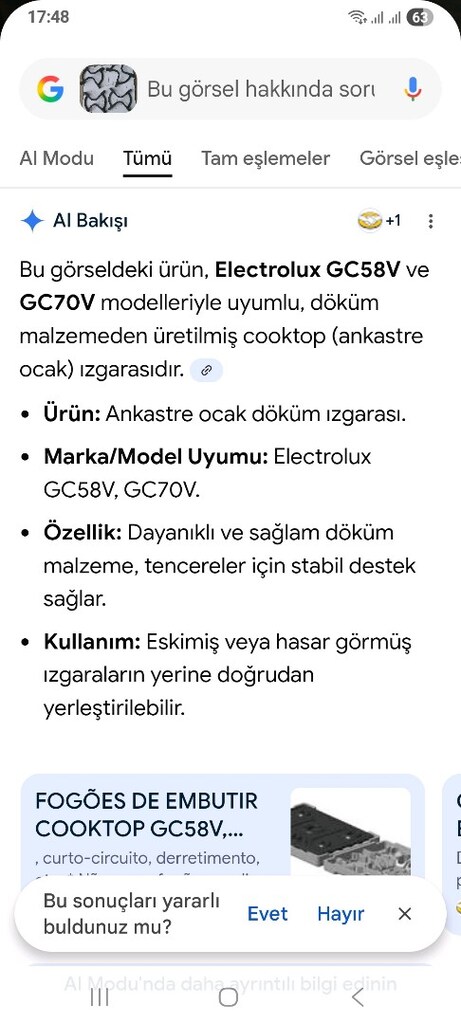 Ankastre Döküm ocak demiri - 3