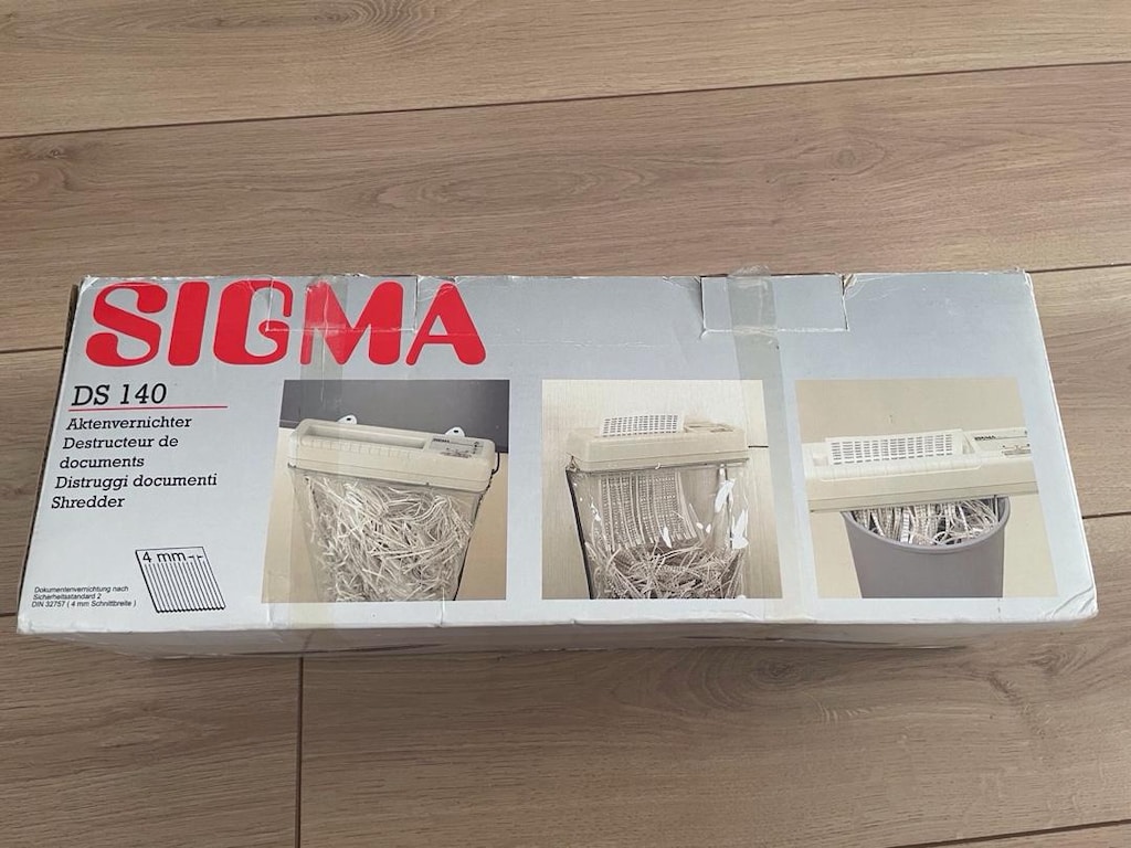 Sigma kâğıt öğütücü - 2