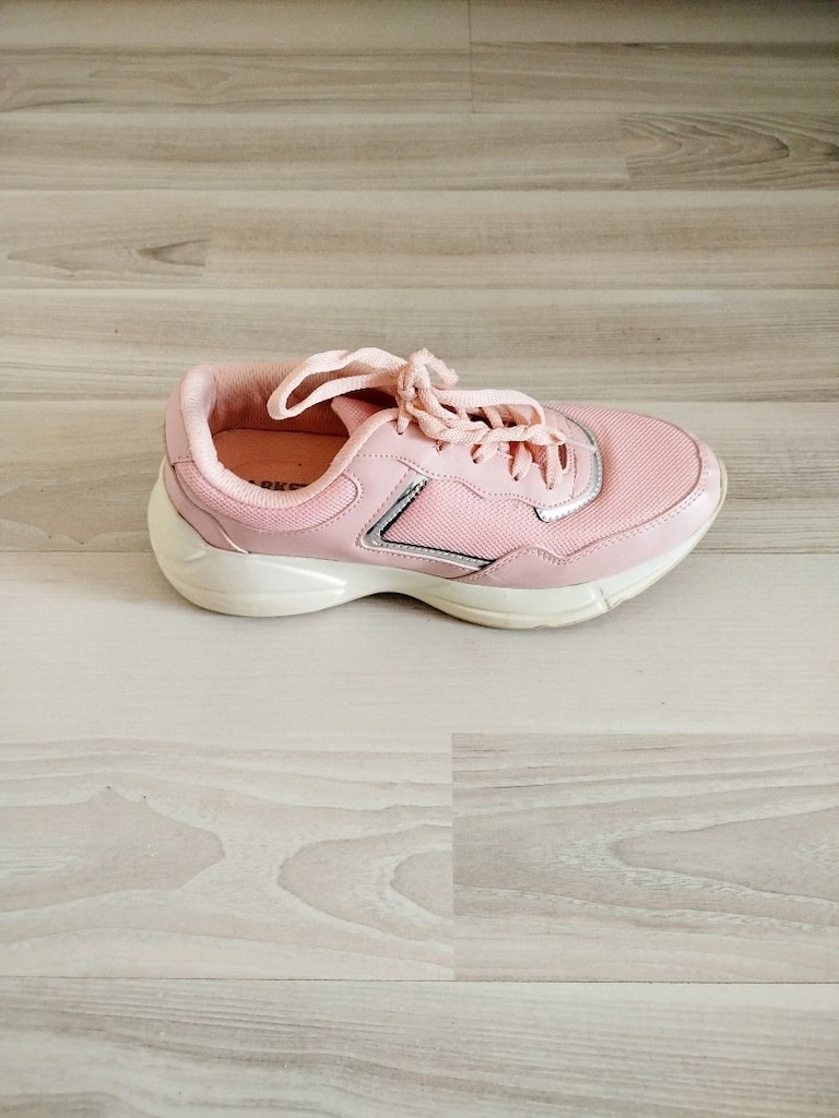 Pembe spor ayakkabı kadın spor ayakkabı bayan spor ayakkabı