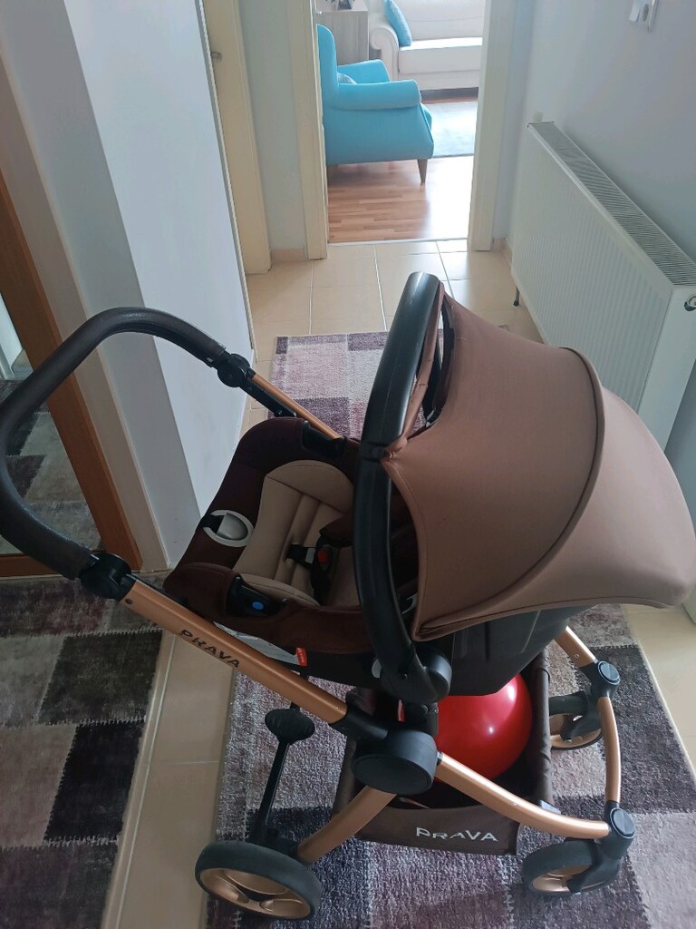 temiz kullanılmış prava marka bebek arabası+puset - 6
