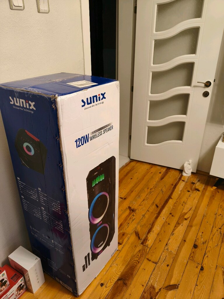 SUNİX BTS 330 Dev çift Mikrofonlu Hoparlör - 2