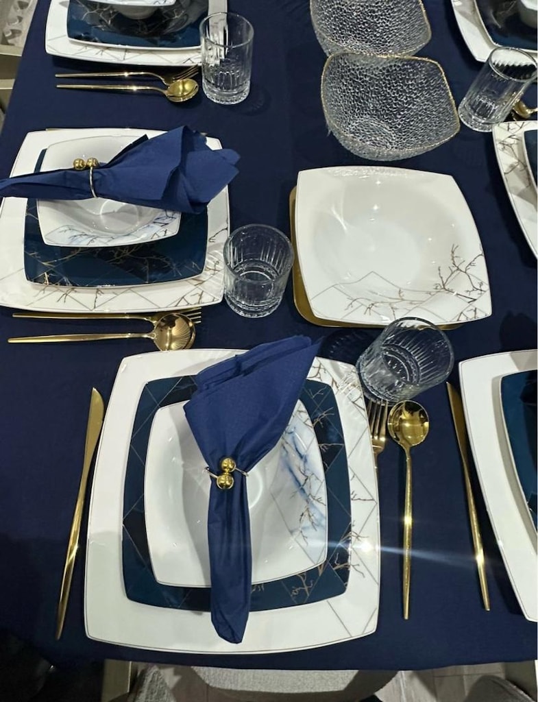 KARACA İNCİ SERİSİ 12 KİŞİLİK YEMEK TAKIMI - 2