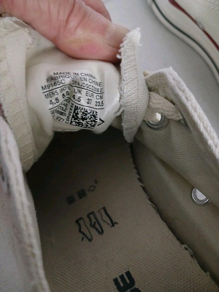 Converse orijinal 37 numara bayan spor ayakkabi - 5
