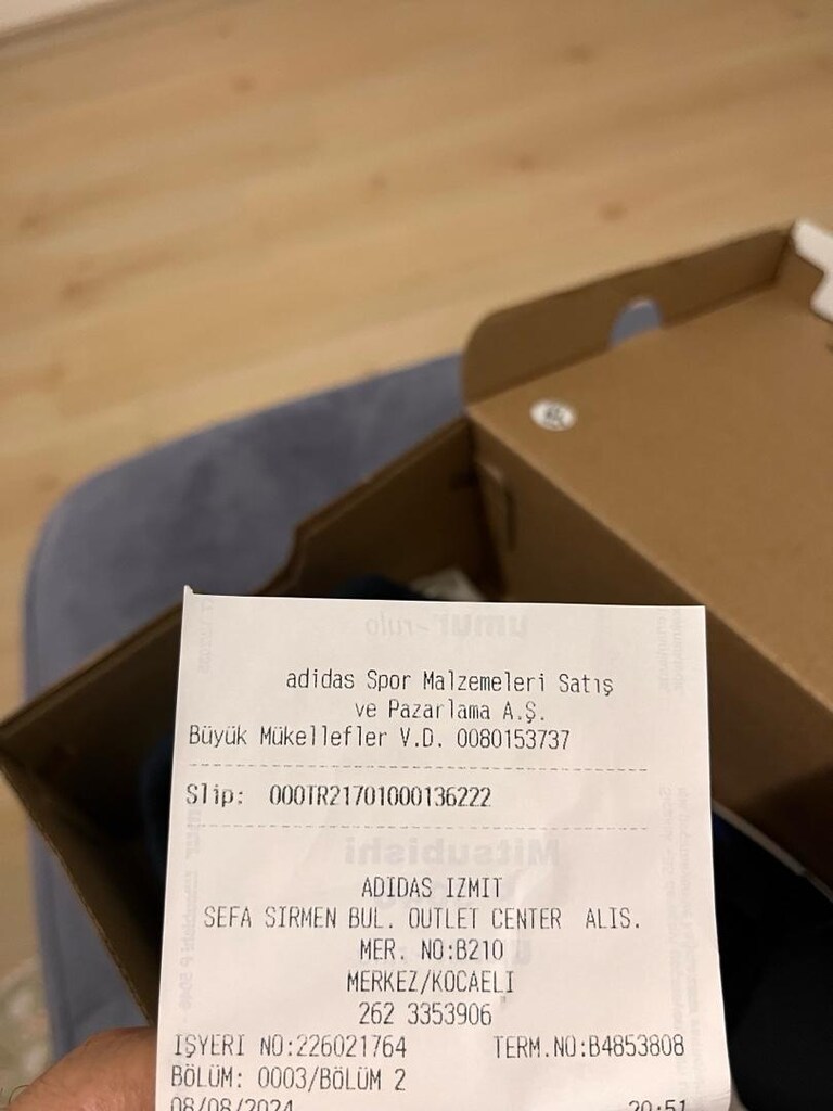adidas 33.5 numara sıfır ayakkabı - 7