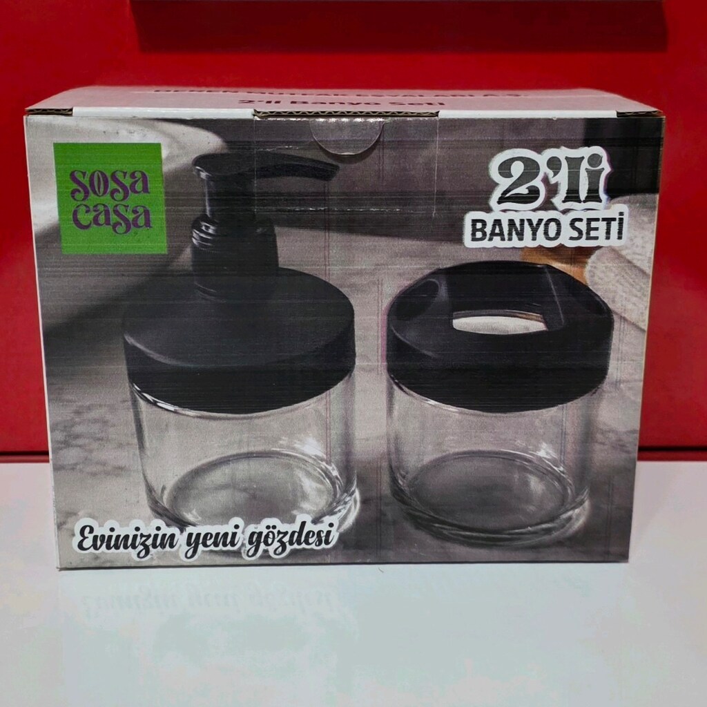 Sosa Casa cam 2 li banyo seti. Sıfır kutusunda. - 6