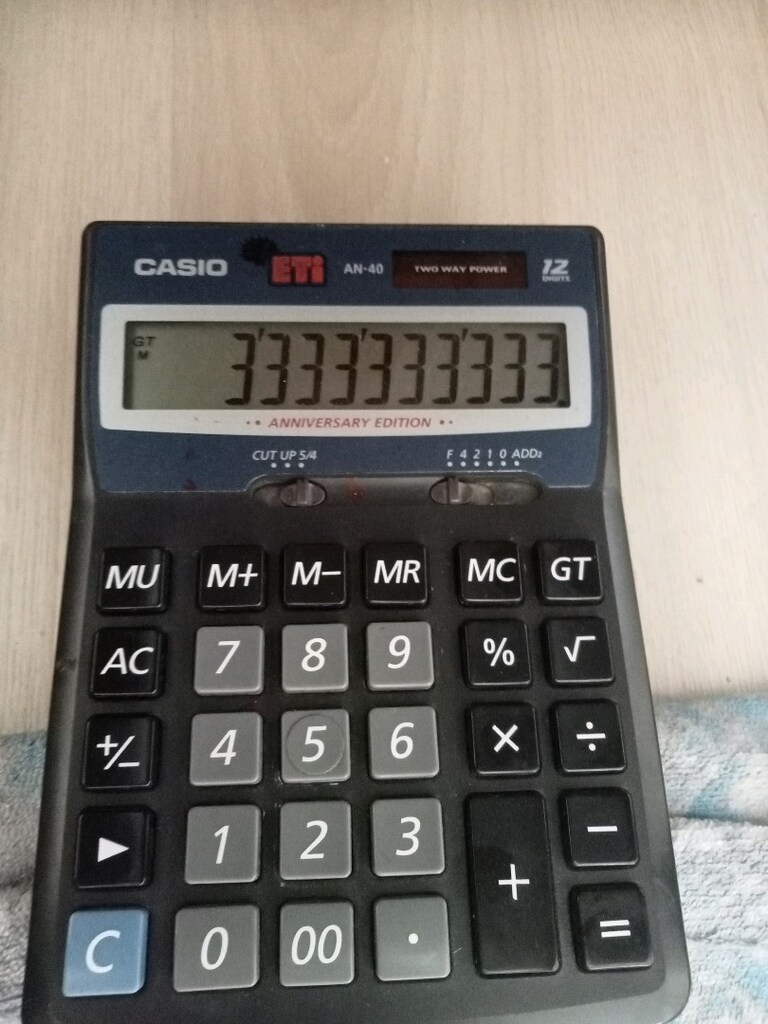 casio an-40 12 hane gunes enerjisi ile çalışan hesap Makinesi - 9