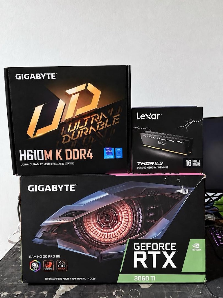İ5 12400F- RTX 3060Tİ 8 GB GAMİNG AKVARYUM KASA - 8