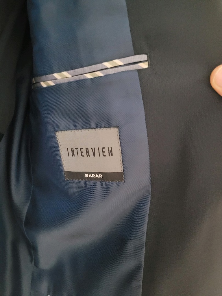 Sarar Interview Lacivert Takım Elbise – 48 Beden (TR 50) – Sıfır Ayarı - 3