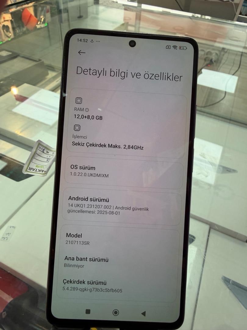 Mi 11 T PRO 12+8 RAM 256 GB HAFIZA Direnç kayıtlı kapanma vs yapmaz - 6