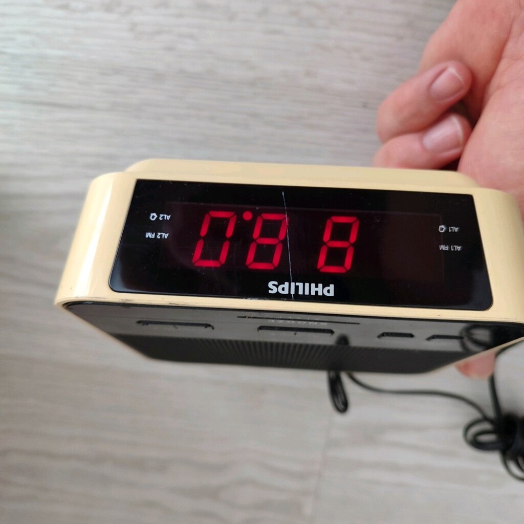Philips radyolu dijital Masa saati - 4