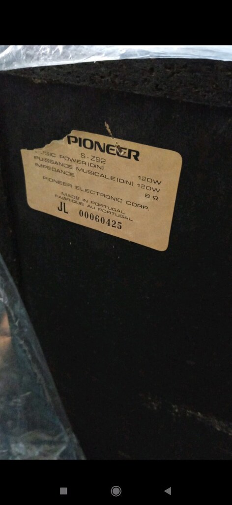 PİONEER S-Z92 HOPARLÖR - 3