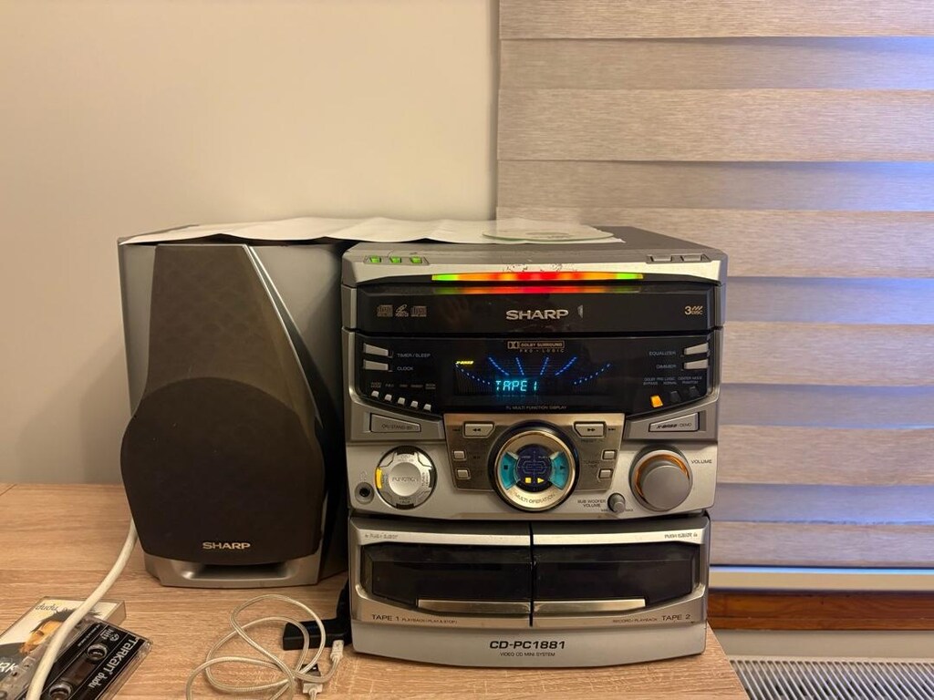 SHARP VCD’Lİ MÜZİK SETİ (27 YILLIK SAHİBİNDEN) - 3
