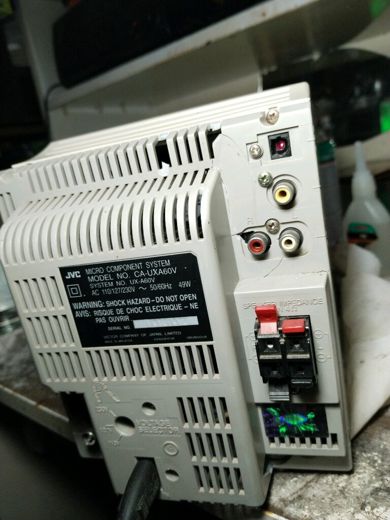 JVC - CA-UXA60V - MARKA VE MODEL NUMARALI RADYO+DVD+KASETCALAR - 8
