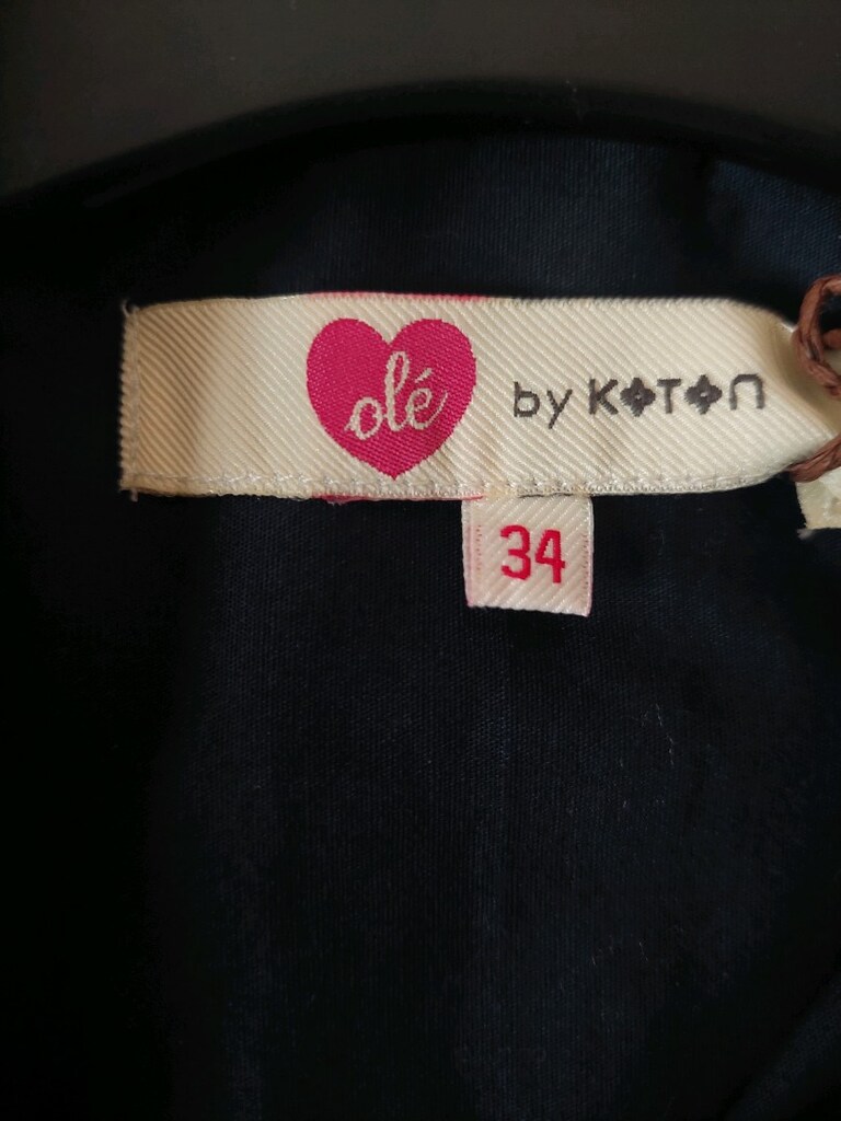 KOTON-OLE bayan lacivert gömlek - 12