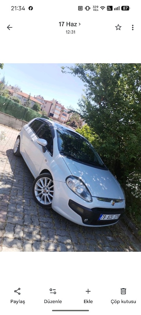 2011 model punto evo dnamic 16v motor yeni kasa sanroof - 4