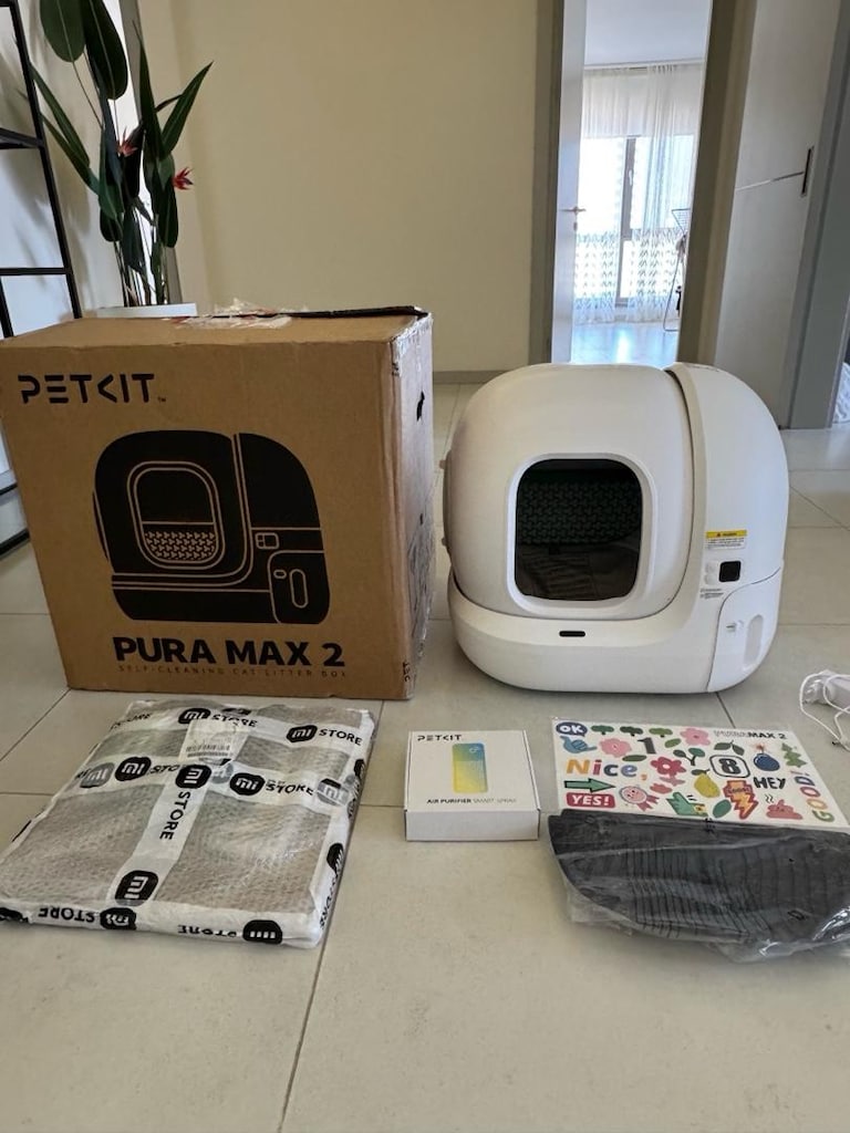 Petkit Pura Max 2 Akıllı Kedi Tuvaleti Beyaz (Resmi Distribütör)