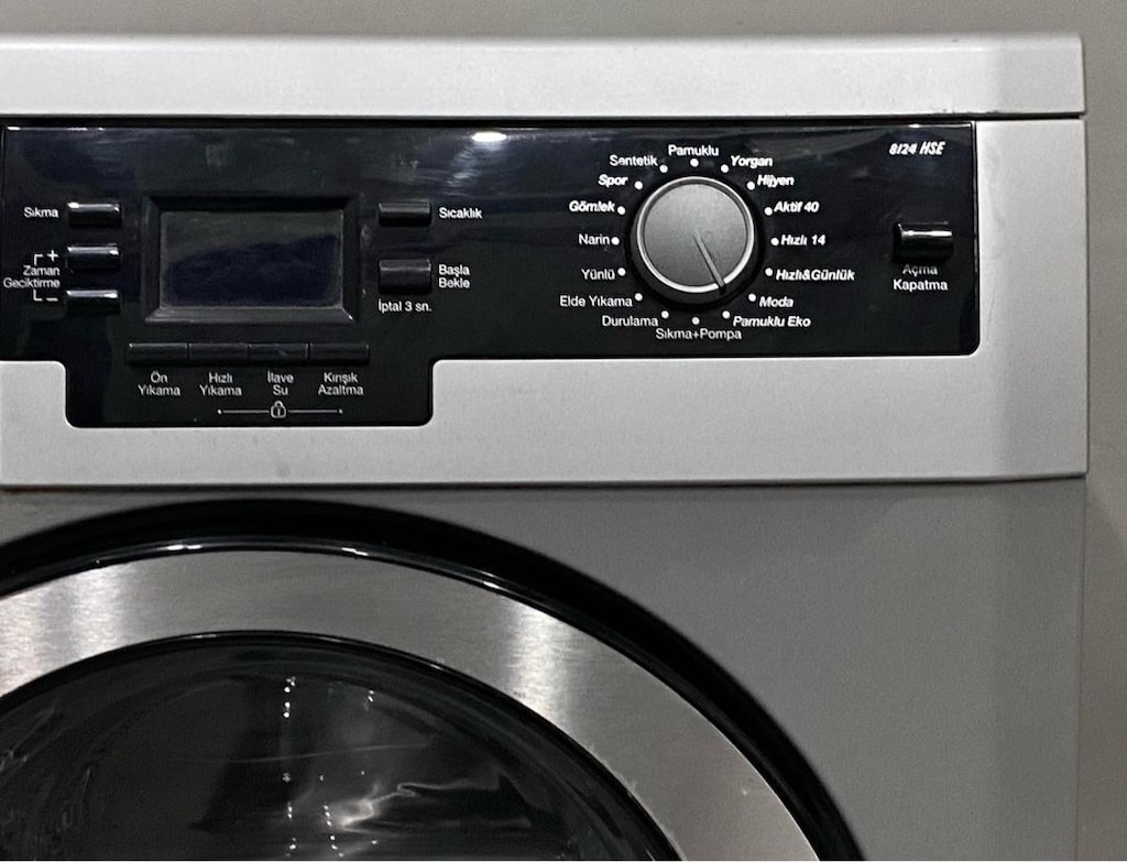 Arçelik 8 Kg A+++ Gri Çamaşır Makinesi - 3