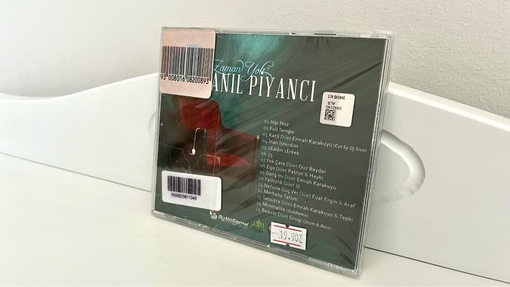 ANIL PİYANCI-ZAMAN YOK (2013) SIFIR JELATİNLİ - 2