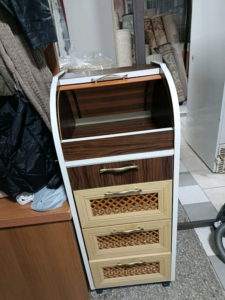 3 çekmeceli 1 kaşıklık ve ekmeklik dolap - 2