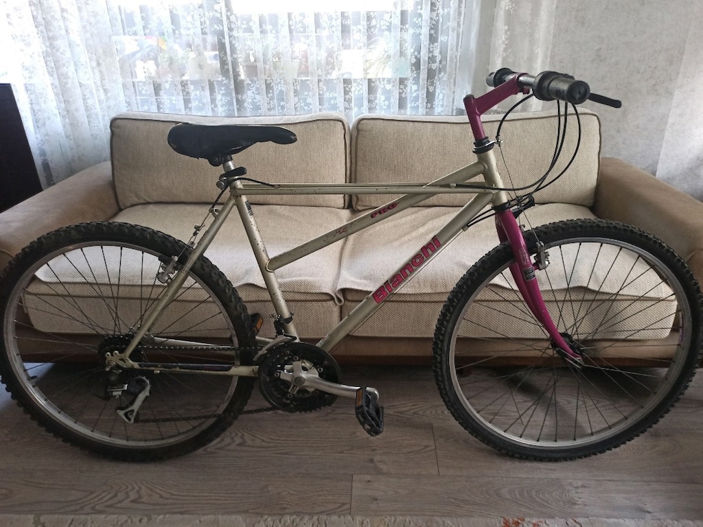 BİANCHİ 26 jant made ın İTALY Shimano 21 vites alaşımlı çelik kadro - 11