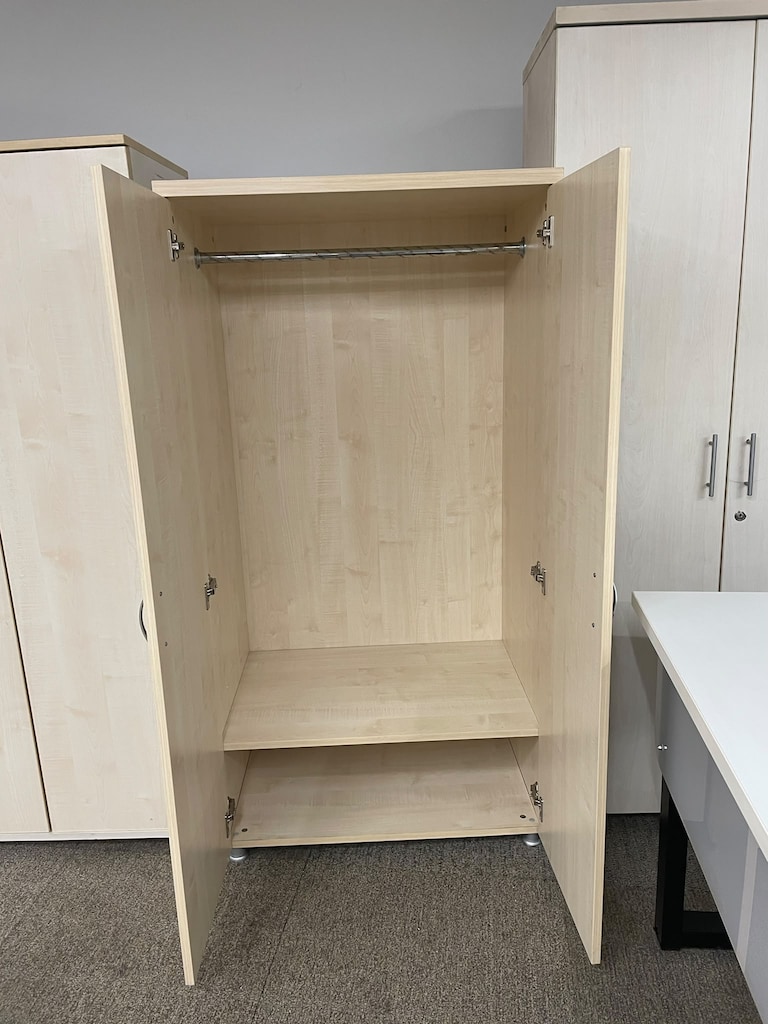KLAS OFİS ÜSKÜDAR 55x80x160 NURUS AKÇAAĞAÇ VESTİYER DOLABI - 2