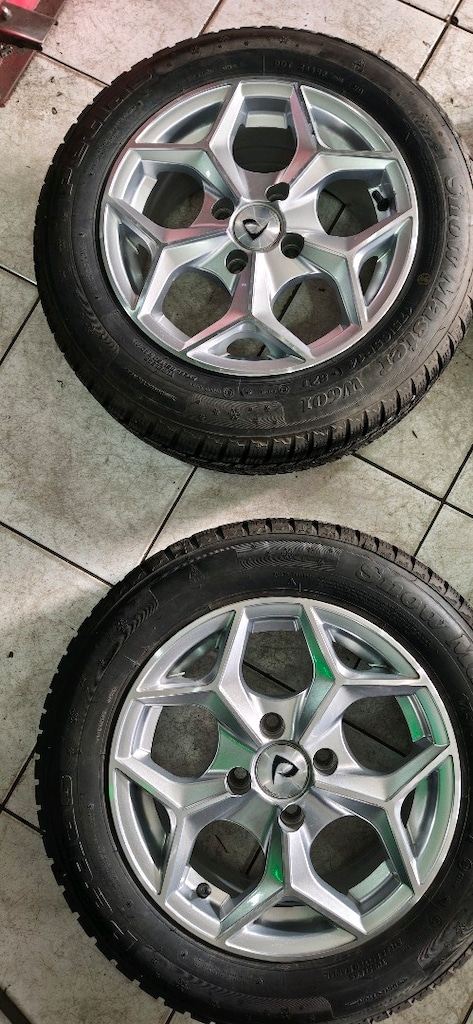 14 inç 4x100 kar tanesi lastikler kışlık 175.65.14 çok iyi - 5