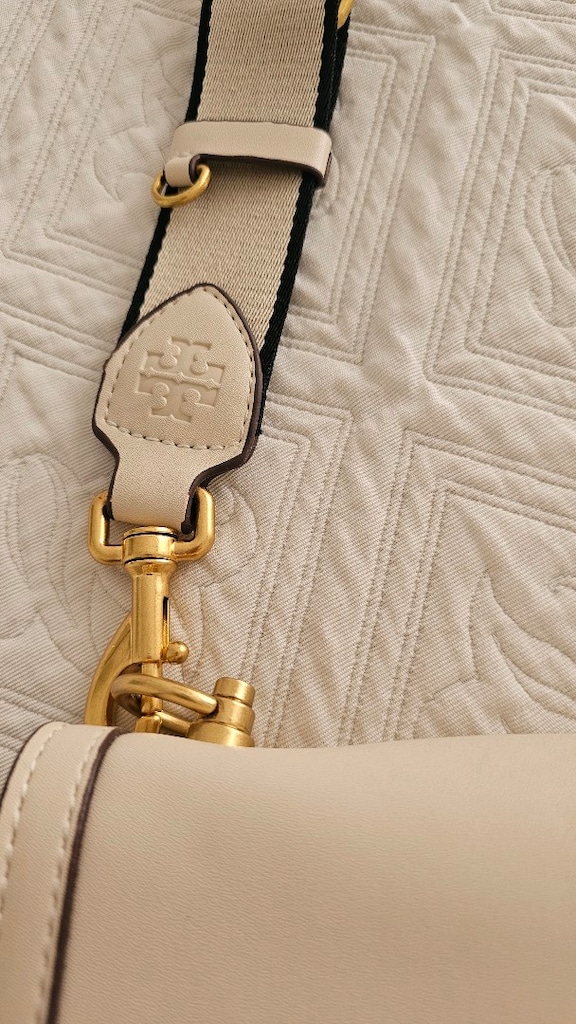 Tory burch marka bej rengi çanta - 2