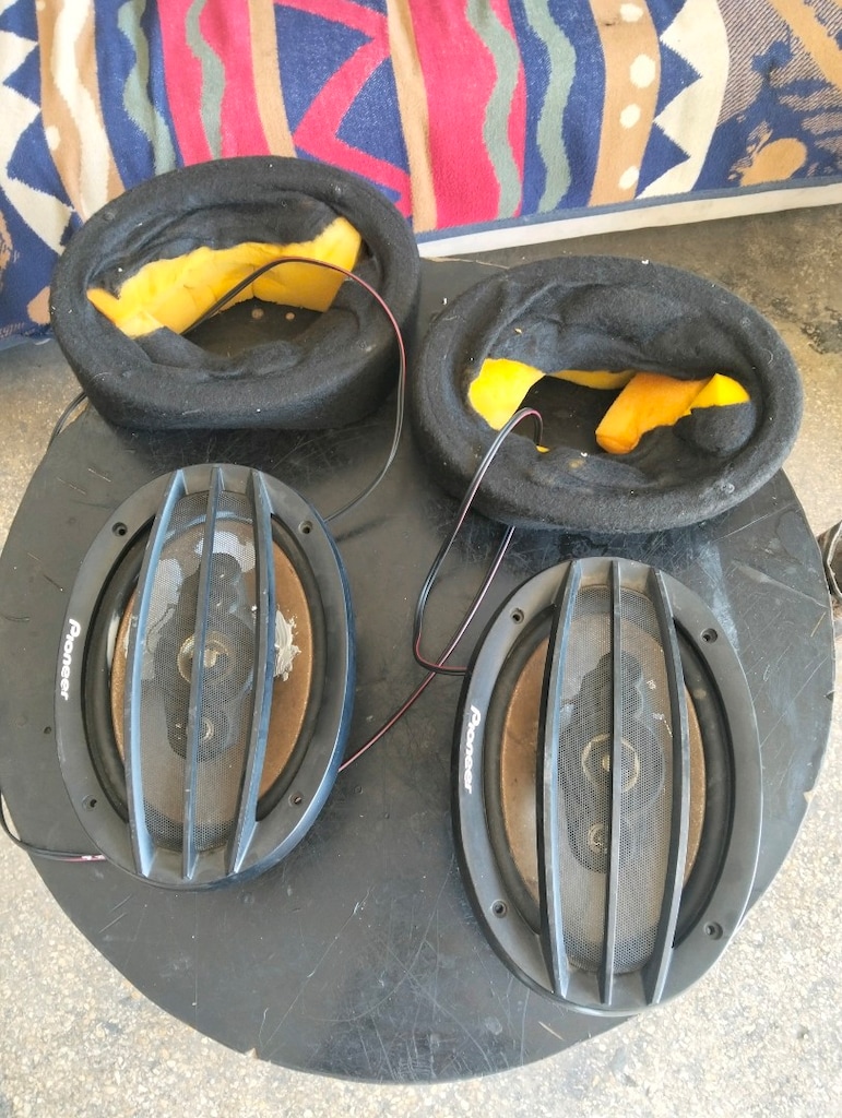 Pioneer 650wat 100rms oval kayık 85lik hoparlör takımı kabinleri dahil - 2