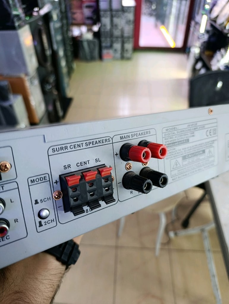 Osawa 5 kanal amfi tüm çıkışları aktif ses kalitesi gayet iyi dijital - 4