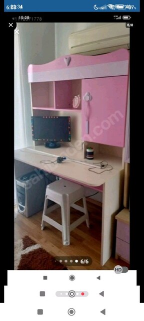Alfemo Massa çalışma masası kitaplık