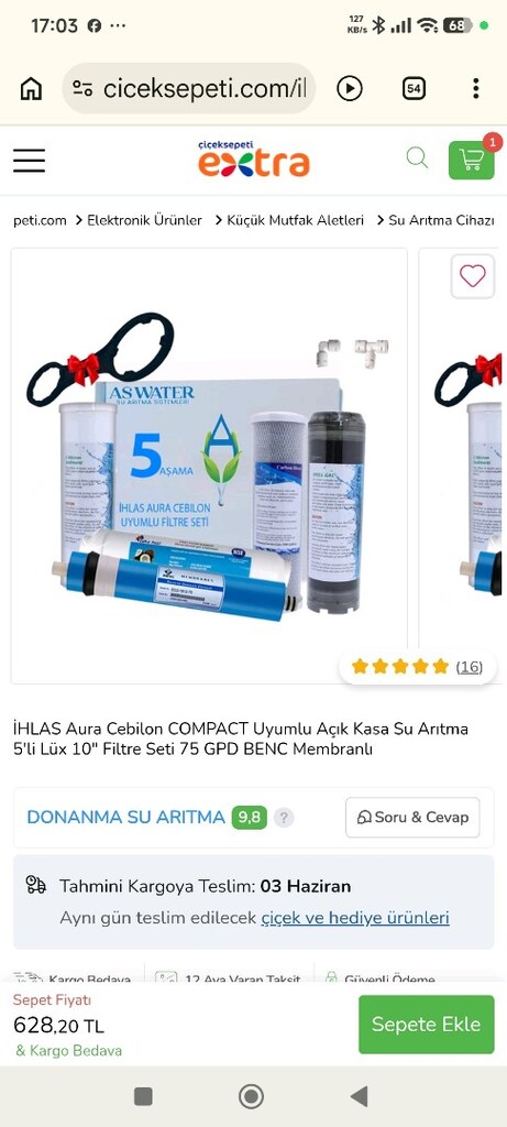 Su arıtma kasası tankı var - 2
